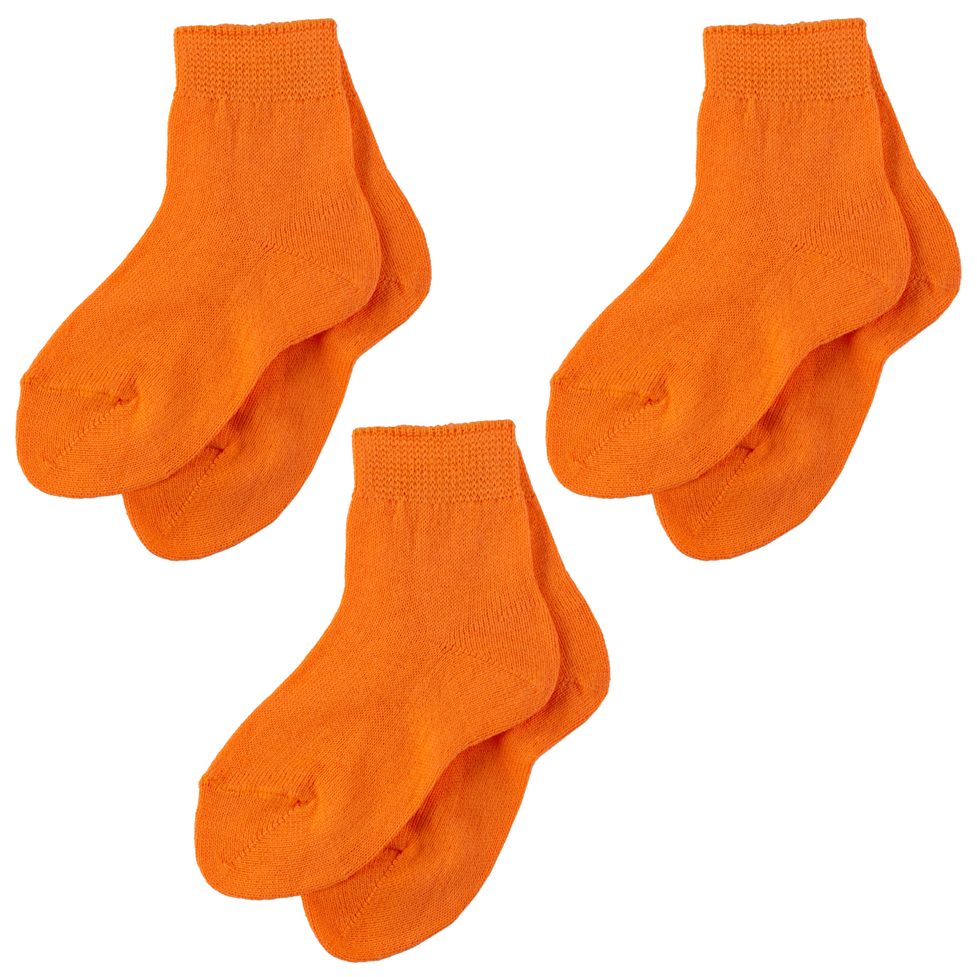 Носки детские НАШЕ 3-С115, оранжевый, 8-10