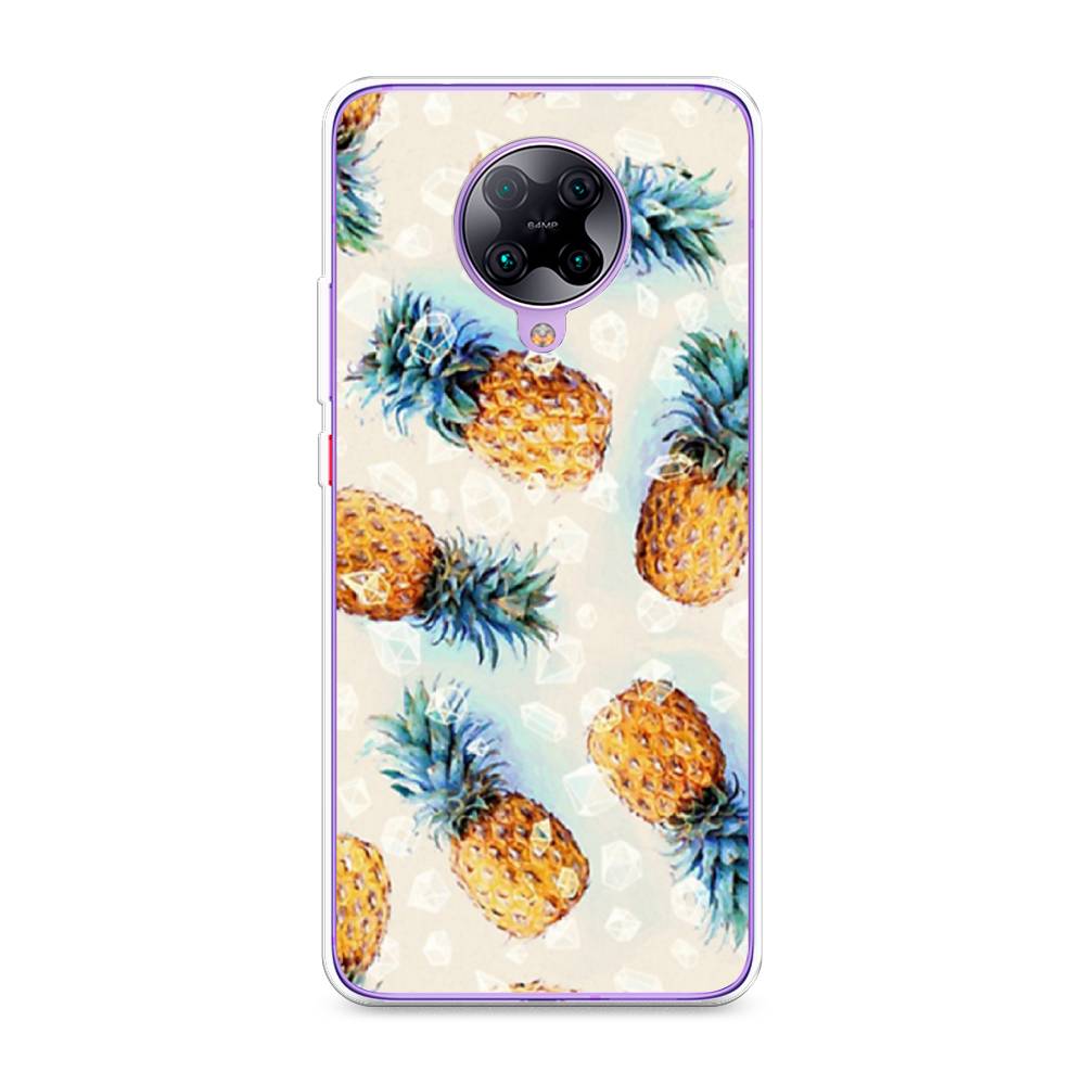 

Чехол Awog на Xiaomi Redmi K30 Pro/F2 Pro "Ананасы", Разноцветный, 38850-3