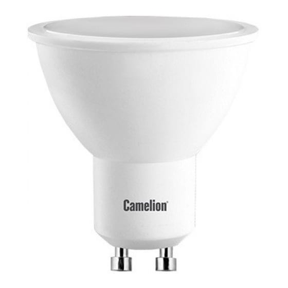 фото Комплект светодиодных лампочек camelion led7-gu10/830/gu10/10шт