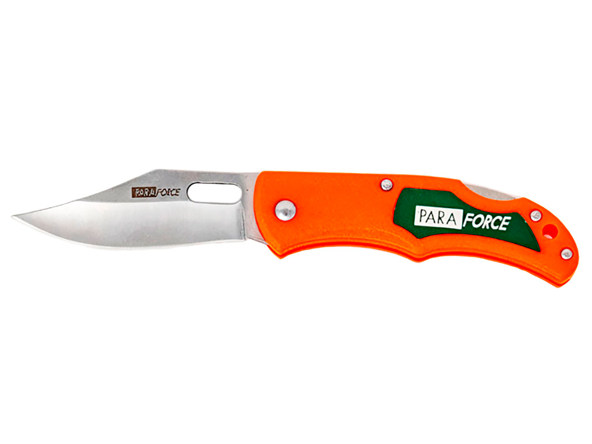 Нож складной AccuSharp ParaForce Lockback Knife сталь 420 оранжевый