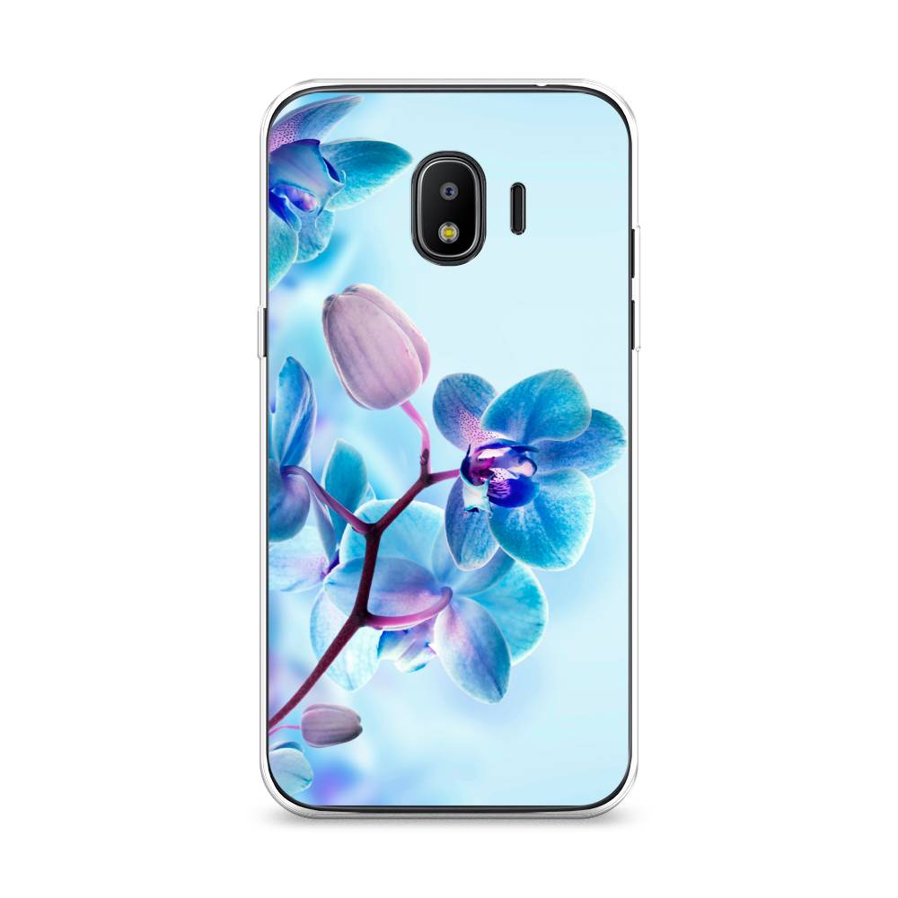 

Чехол Awog на Samsung Galaxy J2 2018 "Голубая орхидея", Голубой;синий;фиолетовый, 25650-8