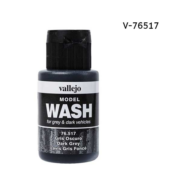 

V-76517 Тонирующая Жидкость Model Wash Серая Темная б.35мл