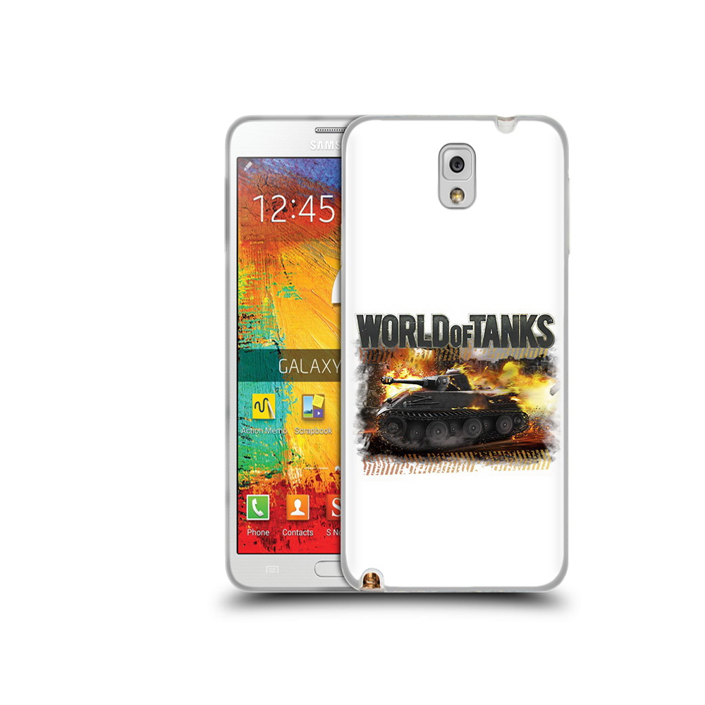Чехол MyPads Tocco для Samsung Galaxy Note 3 Мир танков-2