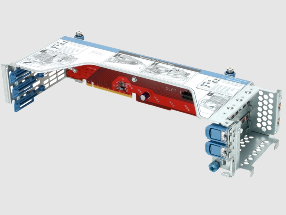 

HPE DL385 Gen10 Plus Primary/Secondary Riser Cage without Retainer Clip