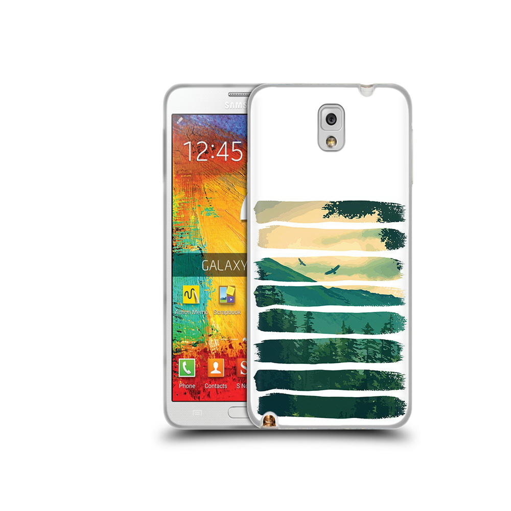 

Чехол MyPads Tocco для Samsung Galaxy Note 3 Лесная чаща, Прозрачный, Tocco