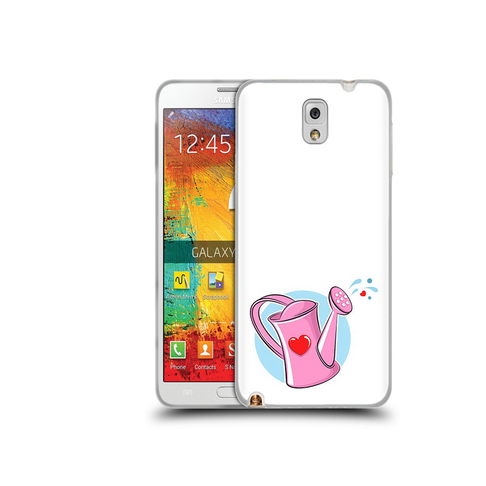 

Чехол MyPads Tocco для Samsung Galaxy Note 3 Лейка любви 14 февраля, Прозрачный, Tocco
