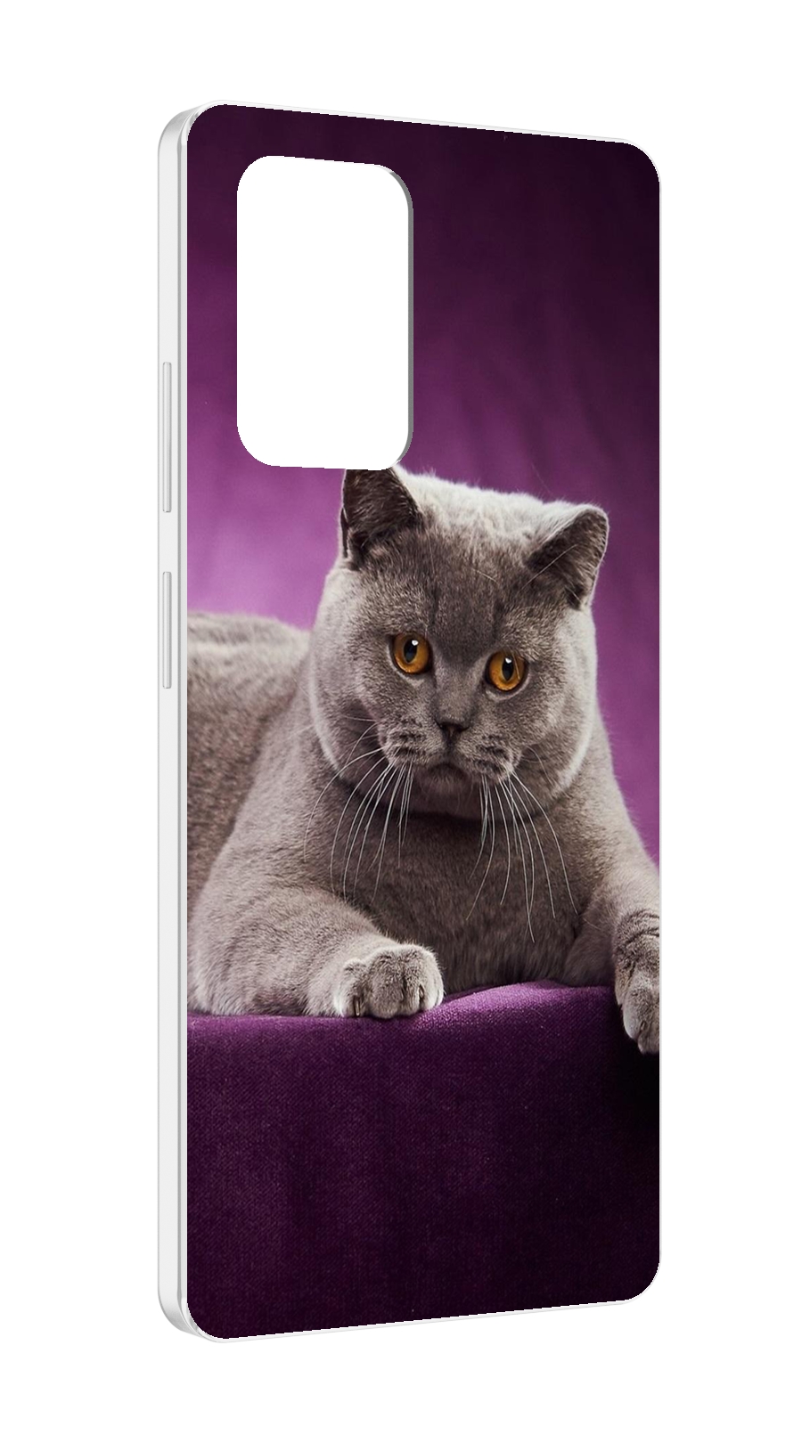

Чехол MyPads кошка британская короткая для ZTE Blade V40 Pro, Tocco