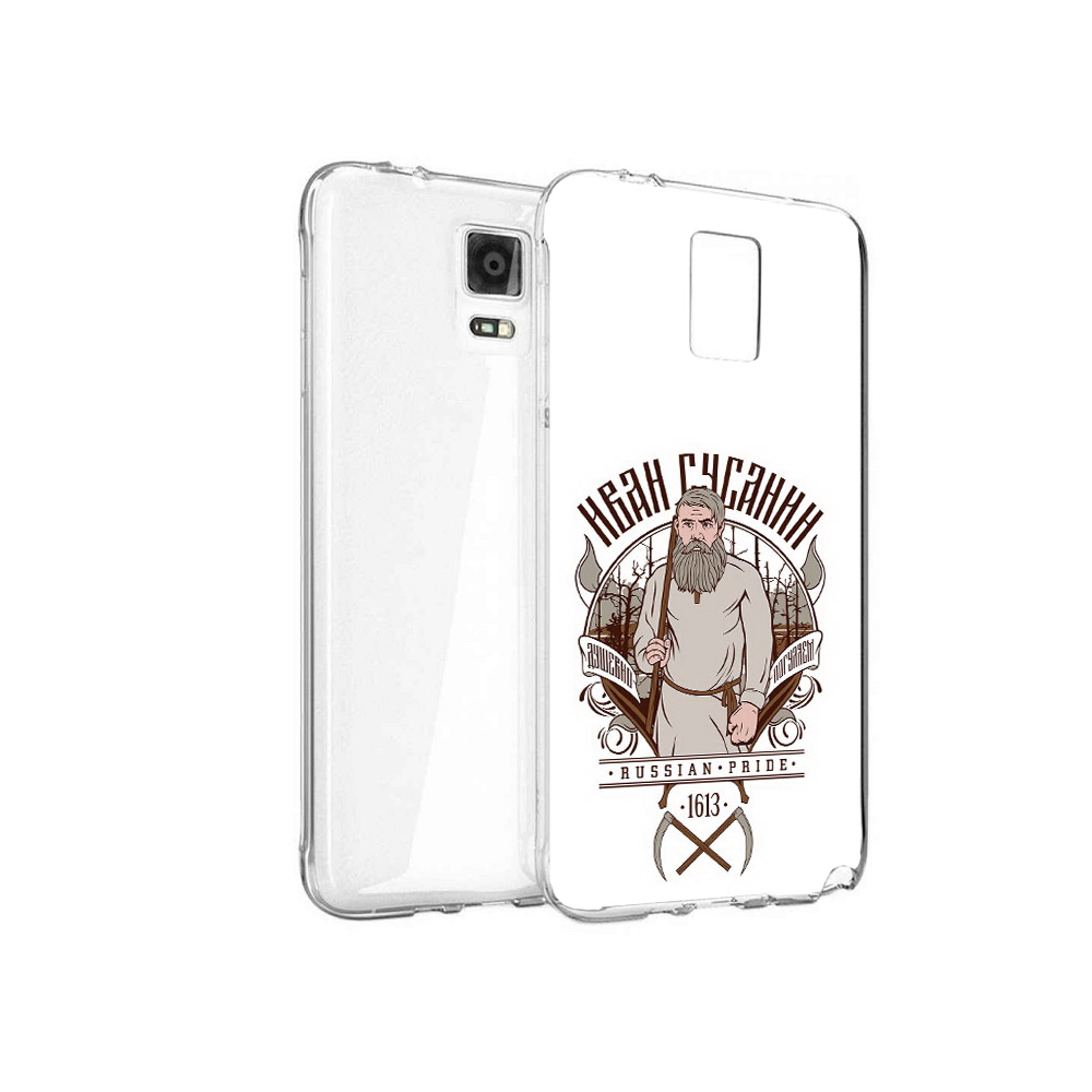 

Чехол MyPads Tocco для Samsung Galaxy Note 4 Иван Сусанин, Прозрачный, Tocco