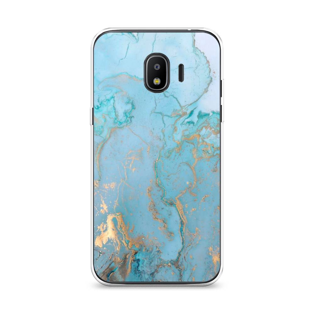 

Чехол Awog на Samsung Galaxy J2 2018 "Голубой мрамор рисунок", 25650-3