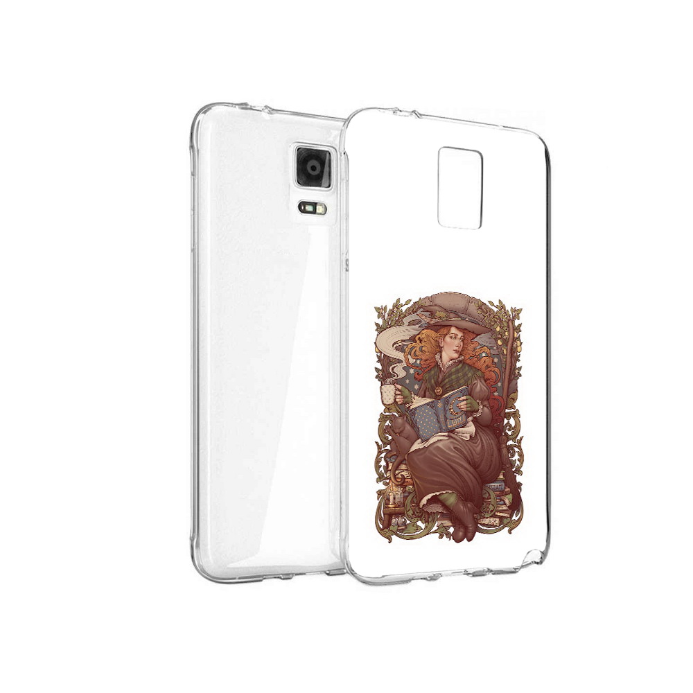 

Чехол MyPads Tocco для Samsung Galaxy Note 4 Женские_126, Прозрачный, Tocco