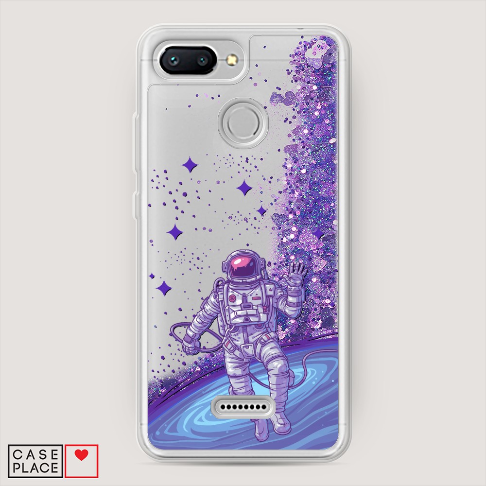 

Чехол Awog на Xiaomi Redmi 6 "Космонавт в открытом космосе", Разноцветный, 33892-1