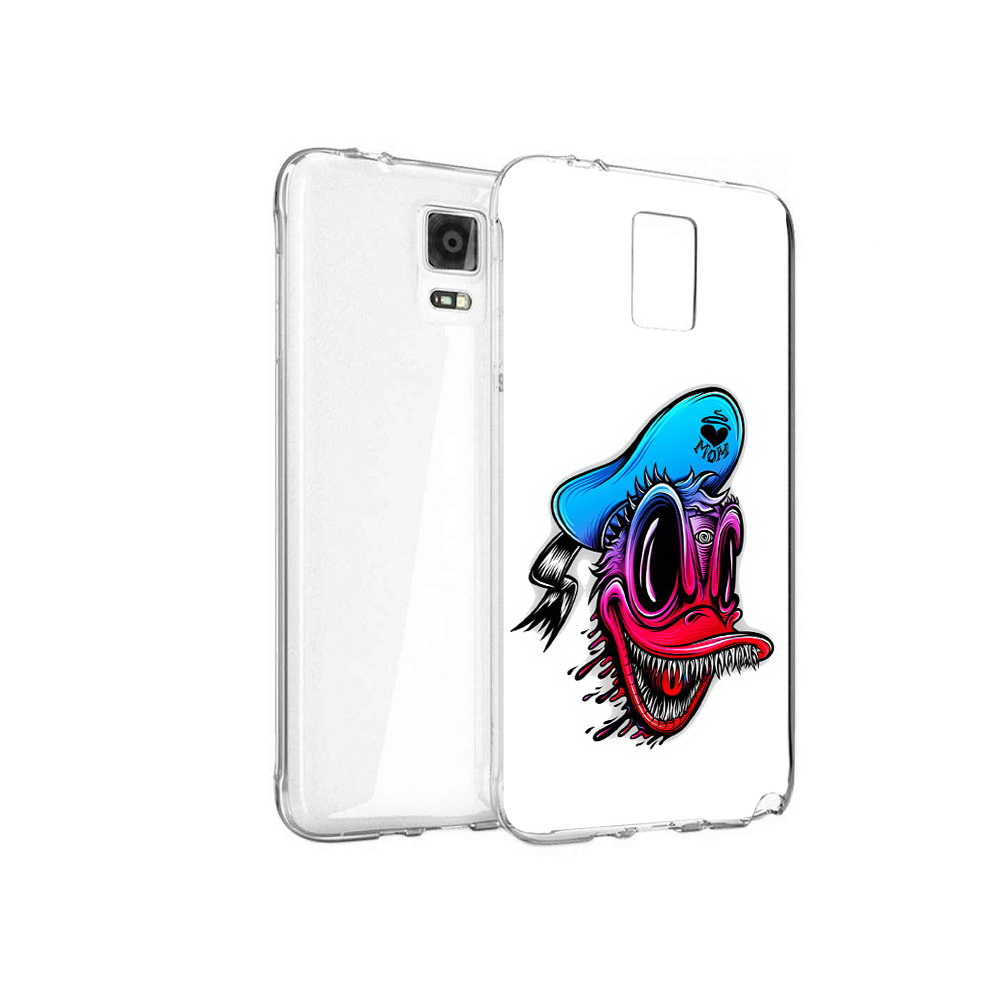 Чехол MyPads Tocco для Samsung Galaxy Note 4 Дональд