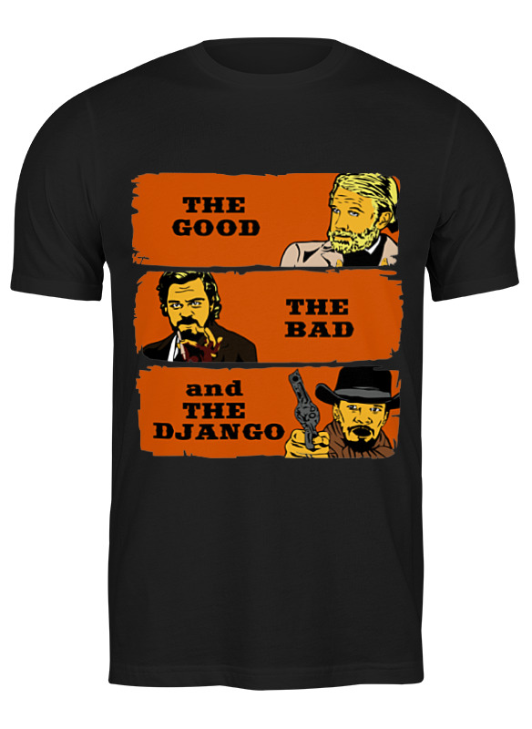 

Футболка унисекс Printio Джанго (django) черная 2XL, Черный, Джанго (django)