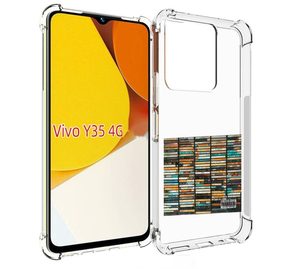 

Чехол MyPads 2004 Скриптонит для Vivo Y35 4G 2022 / Vivo Y22, Прозрачный, Tocco