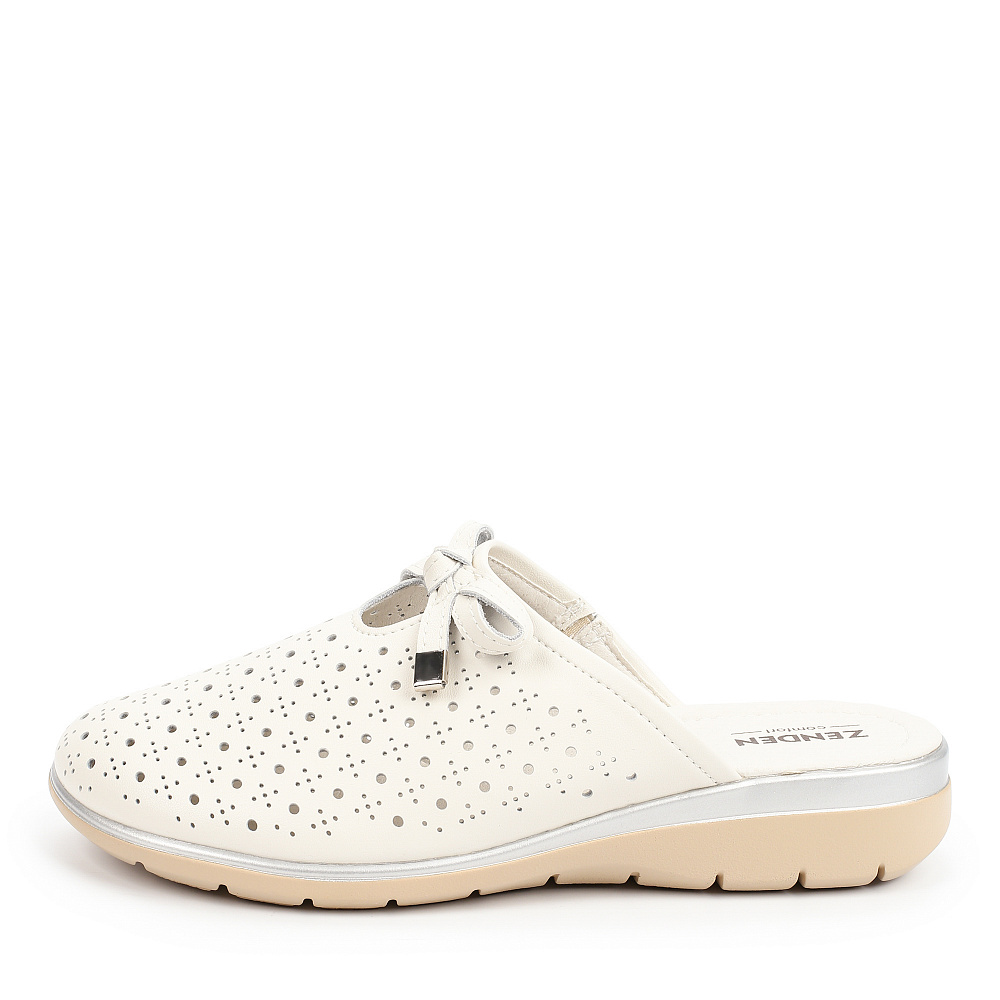 

Мюли женские ZENDEN 40-11WA-109VS белые 41 RU, 40-11WA-109VS