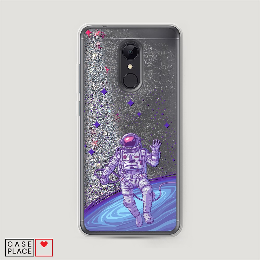 

Чехол Awog на Xiaomi Redmi 5 "Космонавт в открытом космосе", Разноцветный, 33091-1