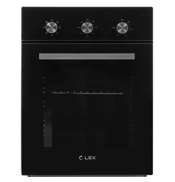 

Встраиваемый электрический духовой шкаф LEX EDM 4570 BL черный, EDM 4570 BL