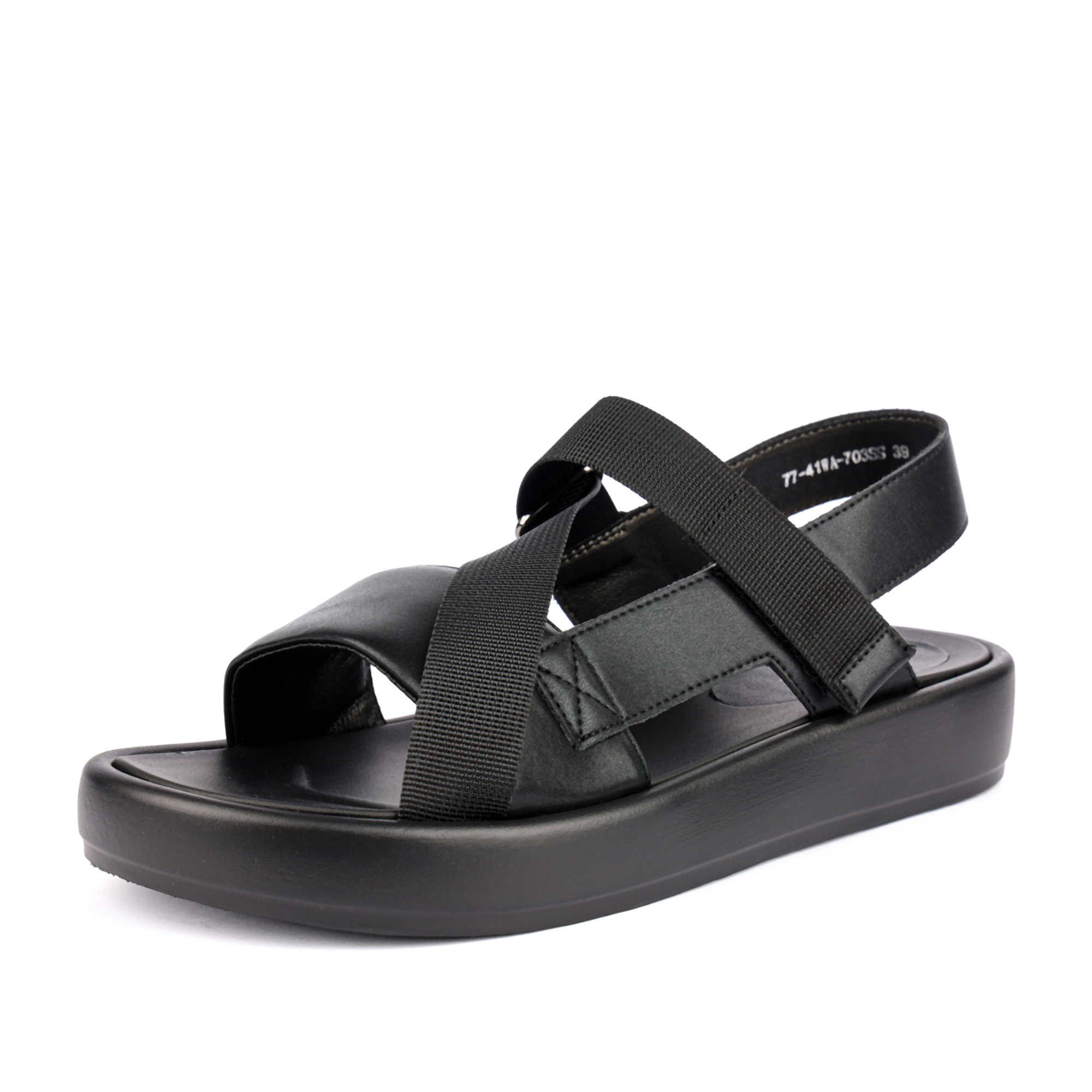 

Сандалии женские INSTREET 77-41WA-703SS черные 40 RU, Черный, 77-41WA-703SS