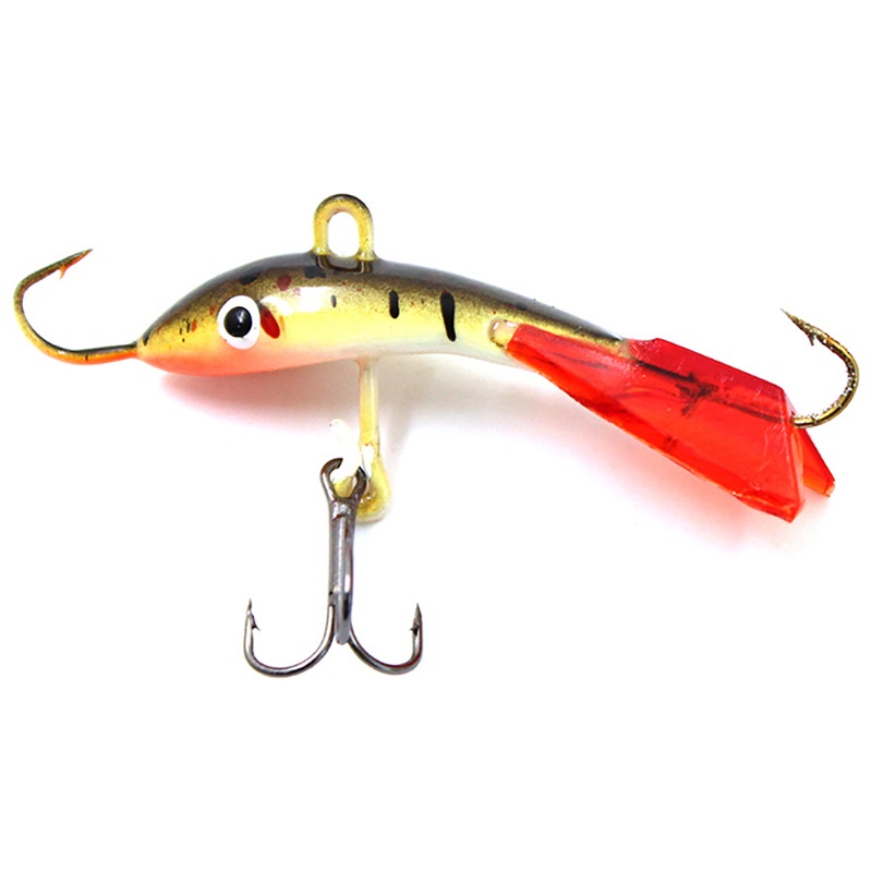 

Балансир Яман Кардинал 4 см 6 г цвет 14 (Я-БР06), Золотистый;красный, Кардинал