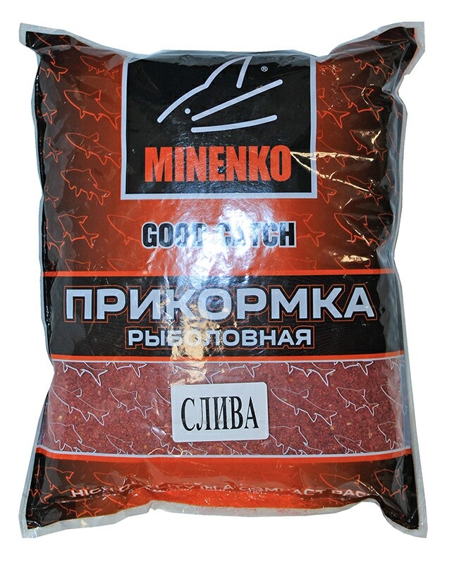 

Прикормка MINENKO GOOD CATCH слива, 700г (4315), Коричневый