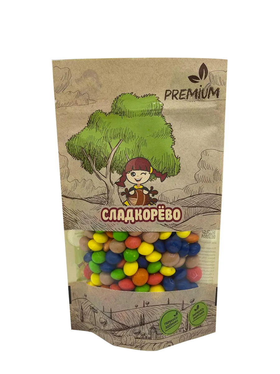 

Сладкорево Шоколадное драже с цветной хрустящей корочкой 150г, SLAD168