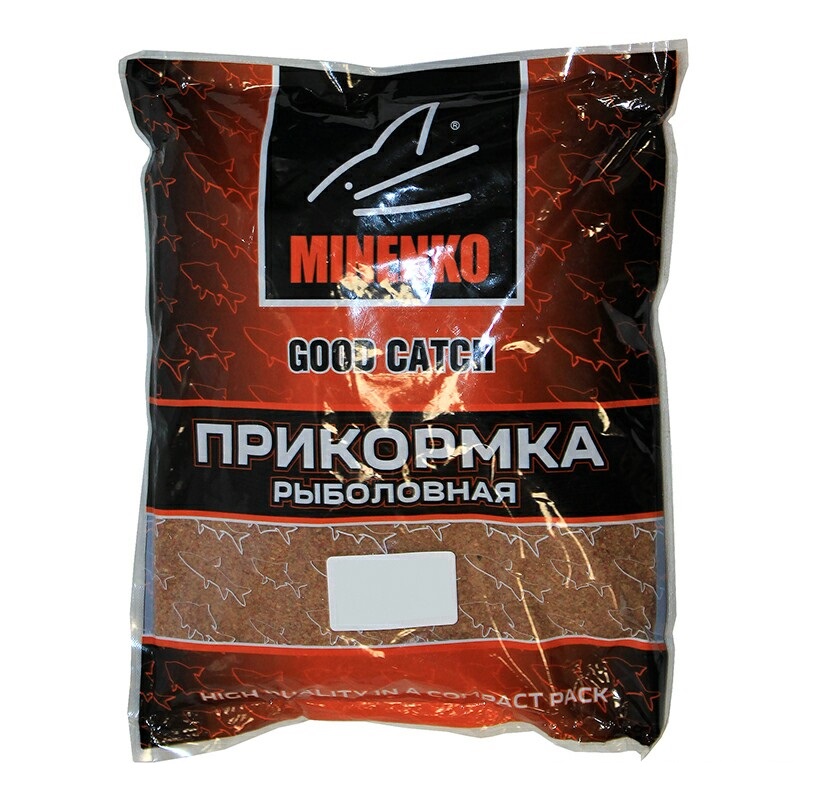 

Прикормка MINENKO GOOD CATCH плотва, 700г (4304), Коричневый