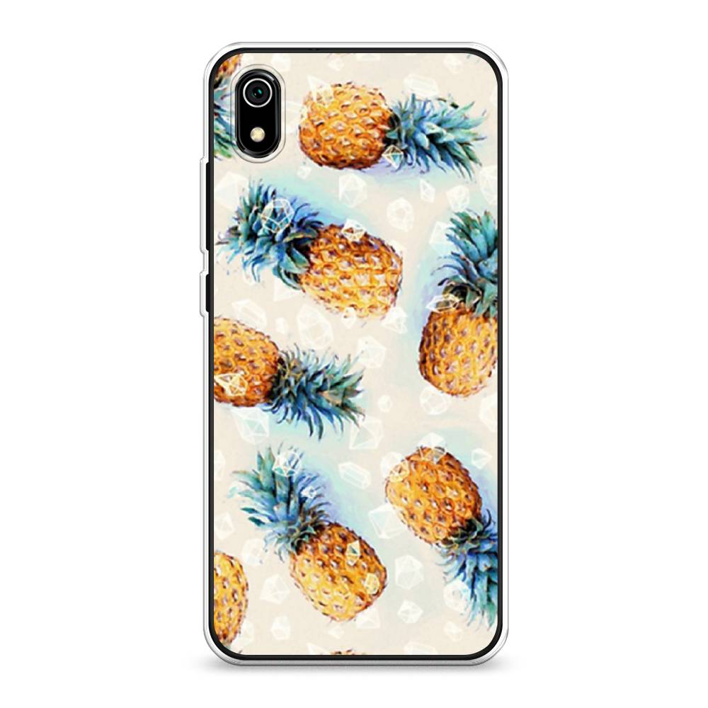 

Чехол Awog на Xiaomi Redmi 7A "Ананасы", Разноцветный, 35450-3