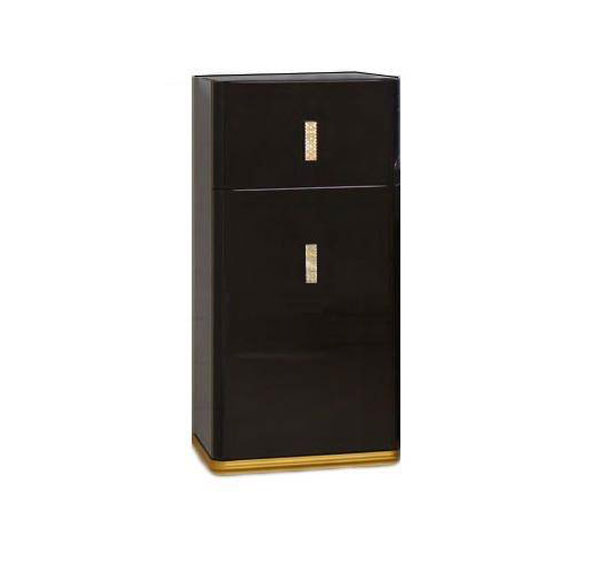 Шкаф напольный BelBagno Un Classico Nero Laccato Lucido PRADO-1100-AC-PC-NL декор керлайф classico orosei beige 2 1c 31 5 63 см