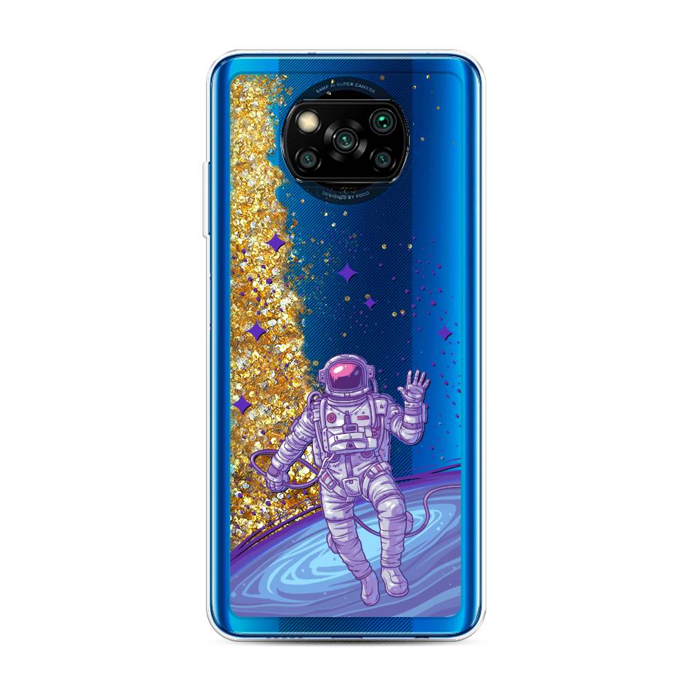 

Чехол Awog на Poco X3/X3 Pro "Космонавт в открытом космосе", 39290-1