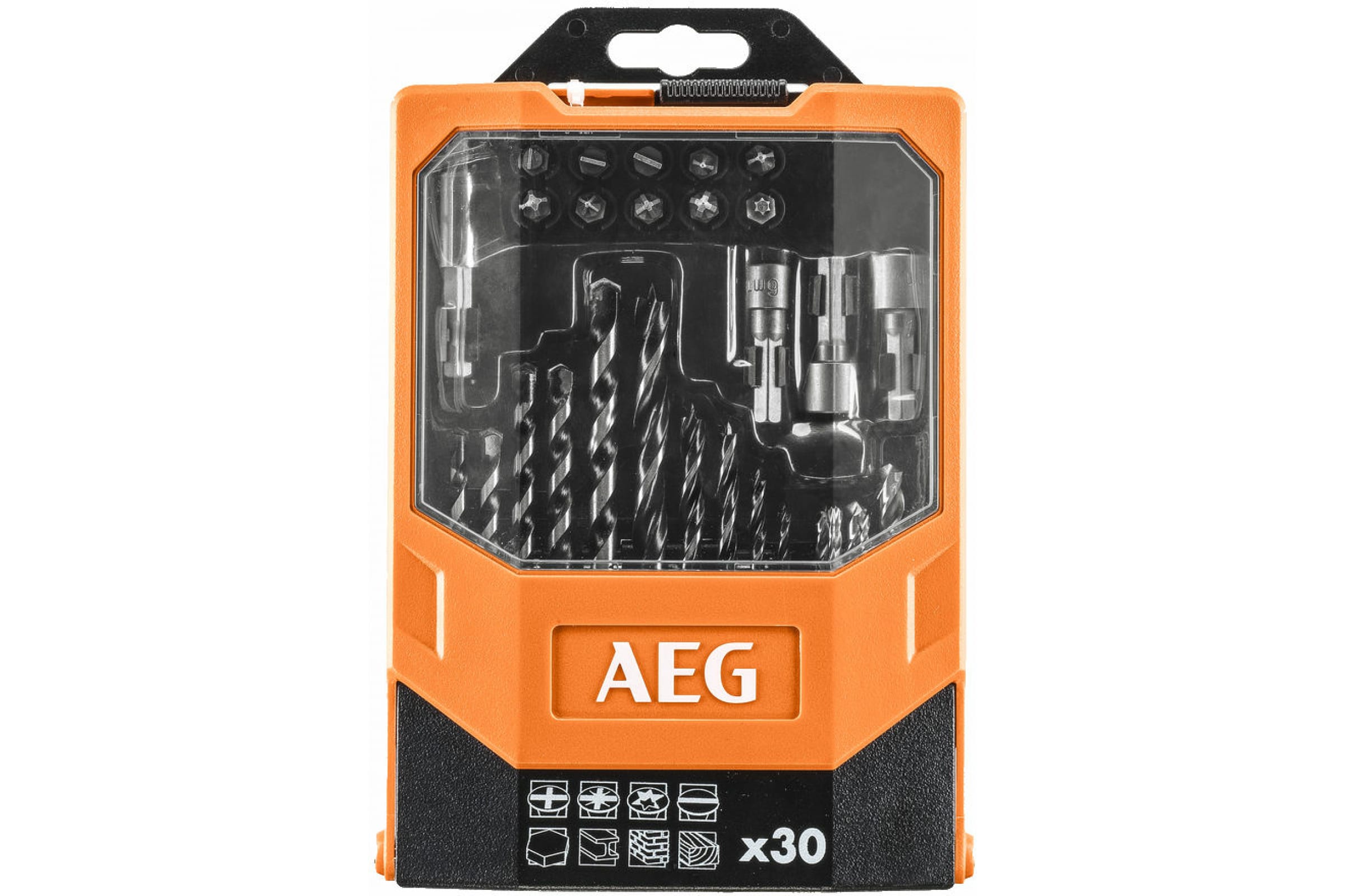 

AEG Набор бит и сверел AAKDD30 4932472023