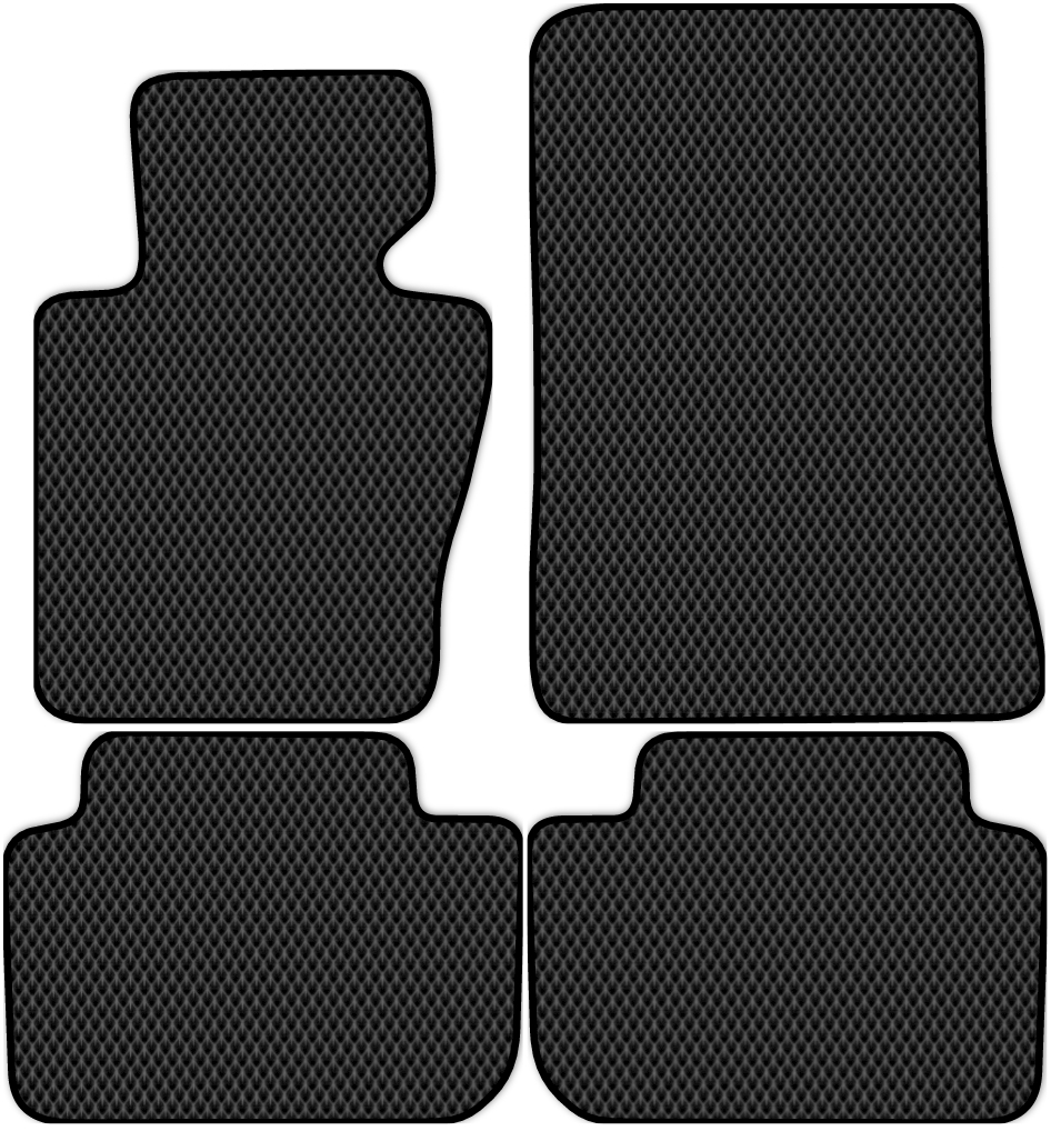

Коврики ЭВА в салон для BMW X3 1 (E83) 2003 - 2010, 4 шт. черный, 1312-S4N-H