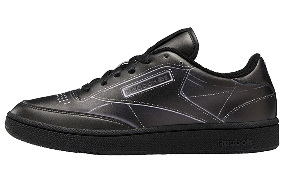 

Кеды унисекс Reebok Maison Margiela x Club C черные 41 EU, Черный, Maison Margiela x Club C