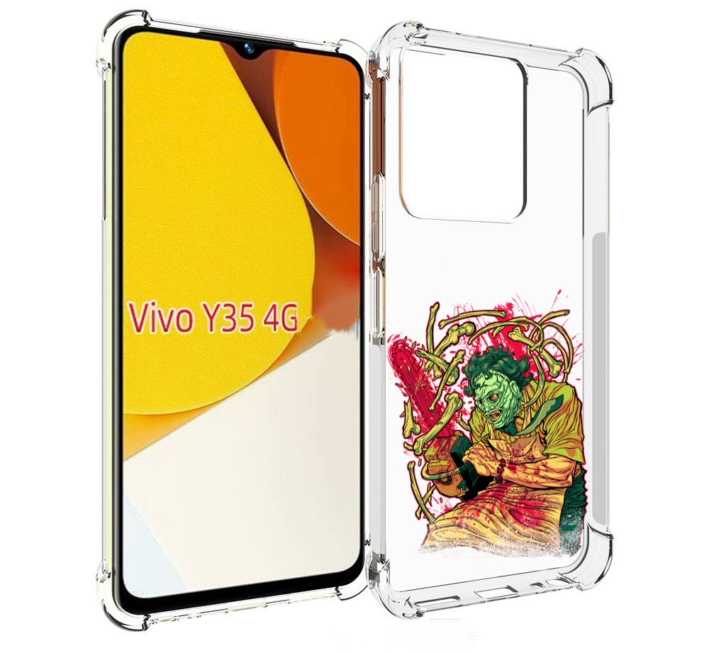 

Чехол MyPads яркий мясник для Vivo Y35 4G 2022 / Vivo Y22, Прозрачный, Tocco