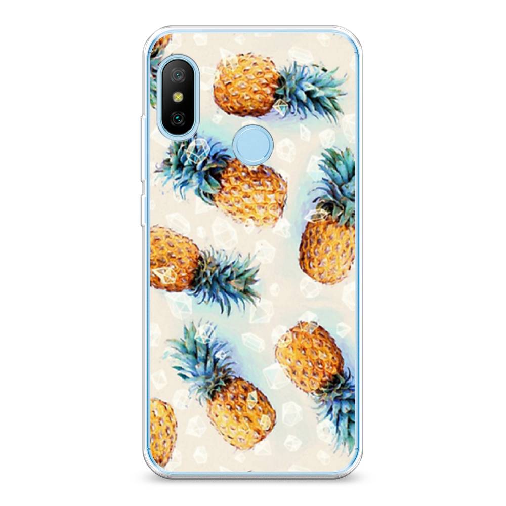 

Чехол Awog на Xiaomi Redmi 6 Pro/6 Plus/Mi A2 Lite "Ананасы", Разноцветный, 33950-3