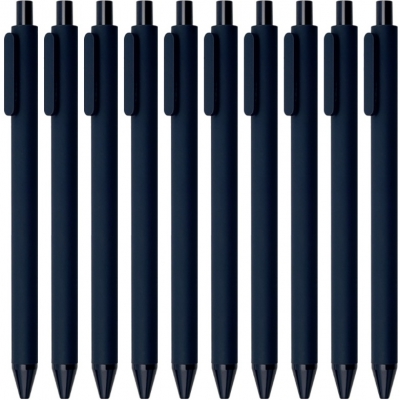 Набор ручек гелевых Xiaomi Kaco Pure Plastic Gel Ink Pen K1015, синие, 0,5 мм, 10 шт.