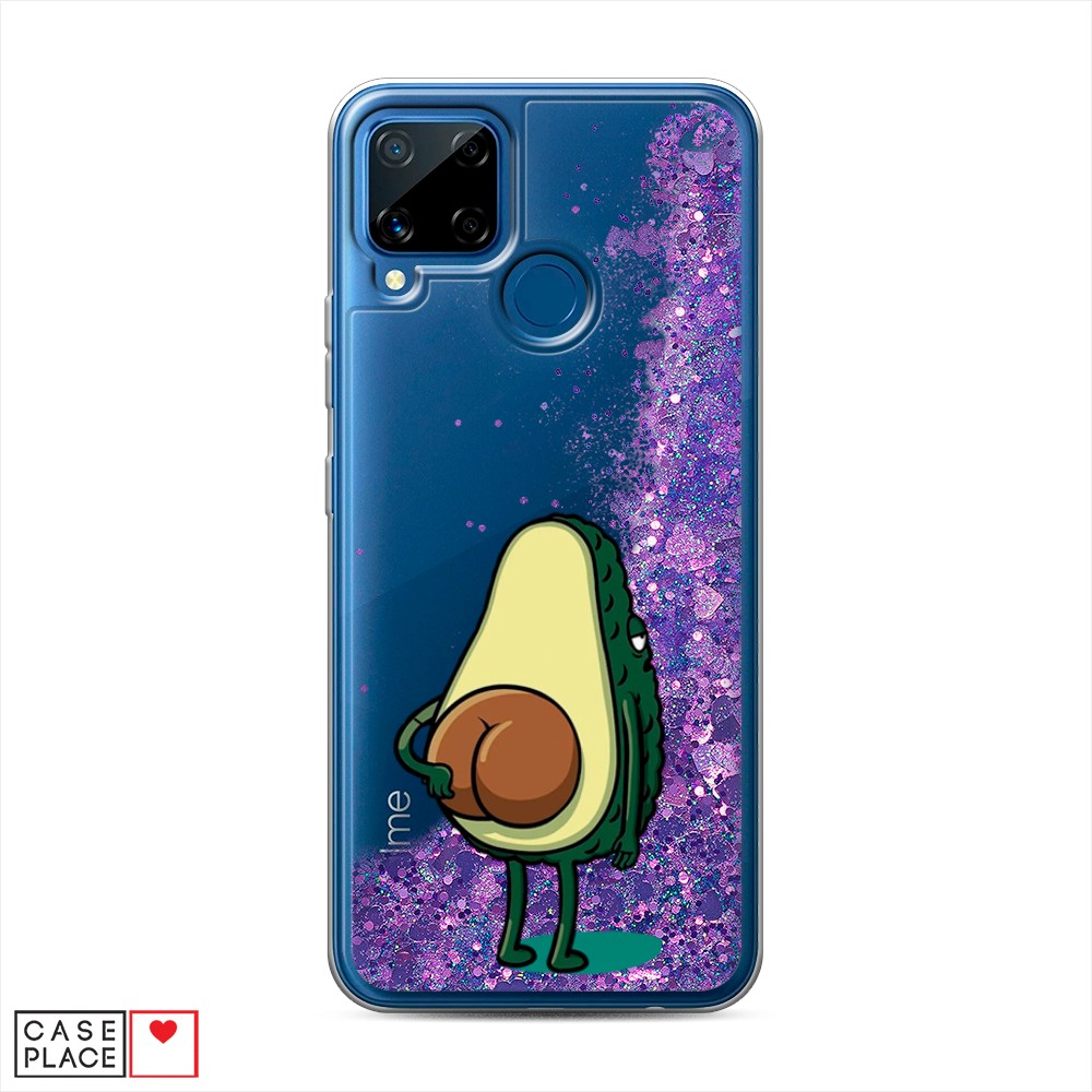 

Чехол Awog на Realme C15 "Попа авокадо", Разноцветный, 255092-1