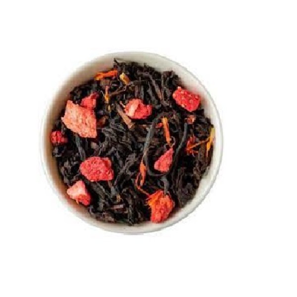 

Чай Chef Tea Земляника со сливками, черный с добавками, 100 г