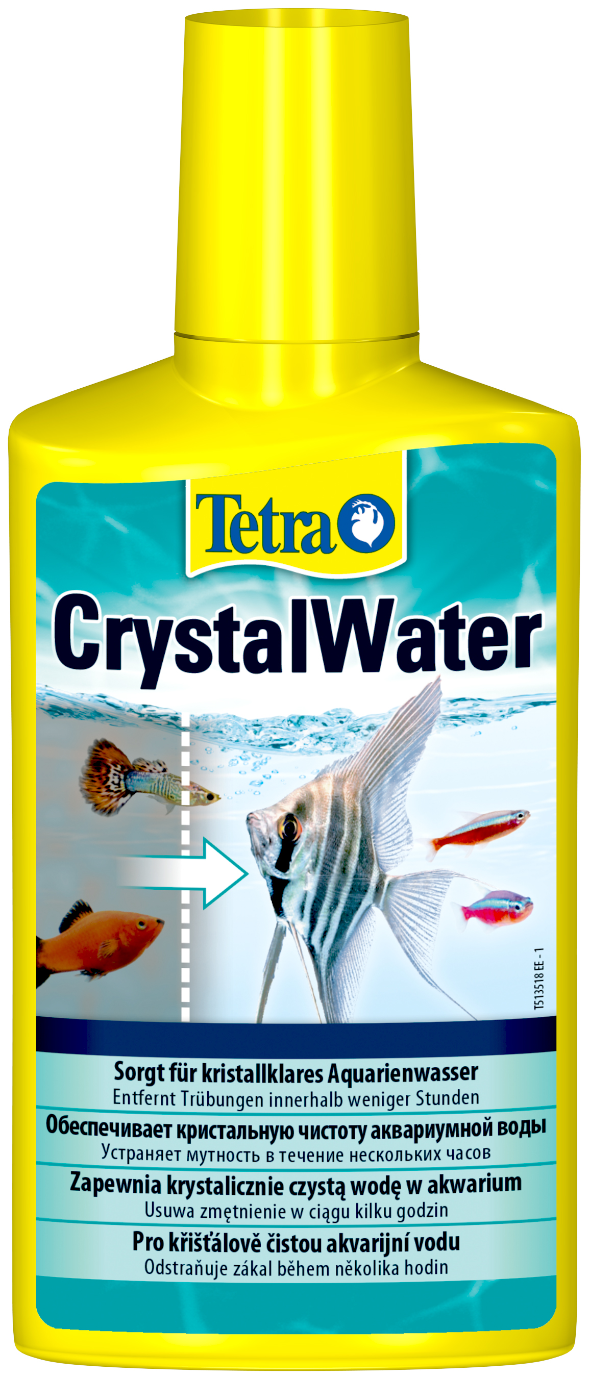 Средство Tetra CrystalWater для очистки воды от всех видов мути, 2 шт по 500 мл