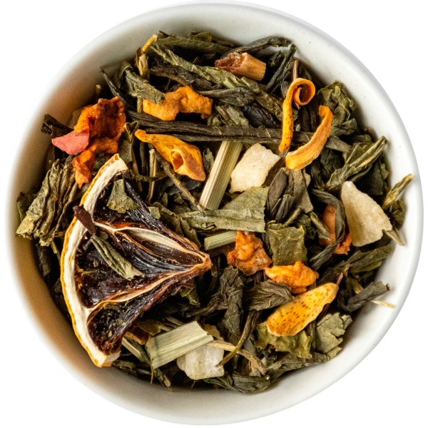 

Чай Chef Tea Спелый лимон, зеленый с добавками, 100 г