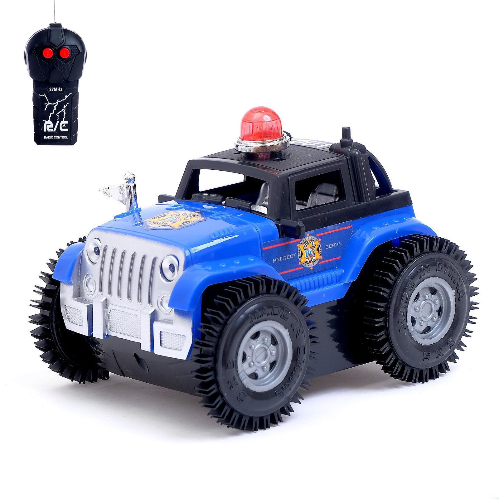 Радиоуправляемая машинка Автоград Полиция, цвет синий
