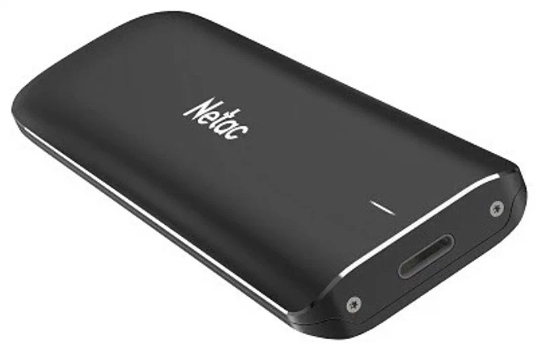 

Внешний SSD диск Netac ZX 500 ГБ (NT01ZX-500G-32BK), Черный, ZX