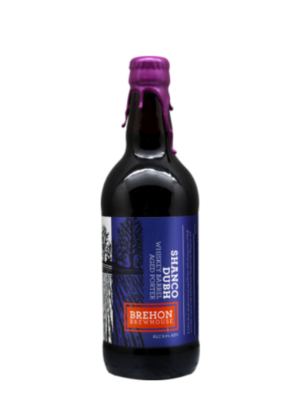 

Пиво Brehon Shanco Dubh Porter Whiskey BA 0,5 л, Темное, ТН-00005173