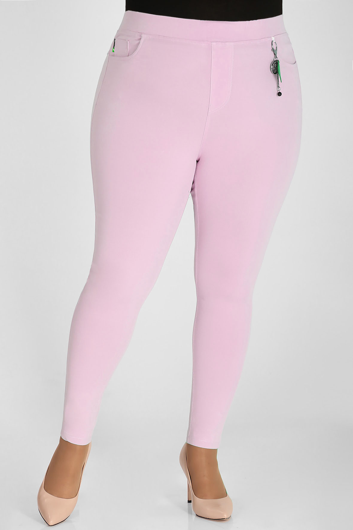 

Джинсы женские AlmondShop 1Г-33 6729 розовые 64 RU, 1Г-33 6729