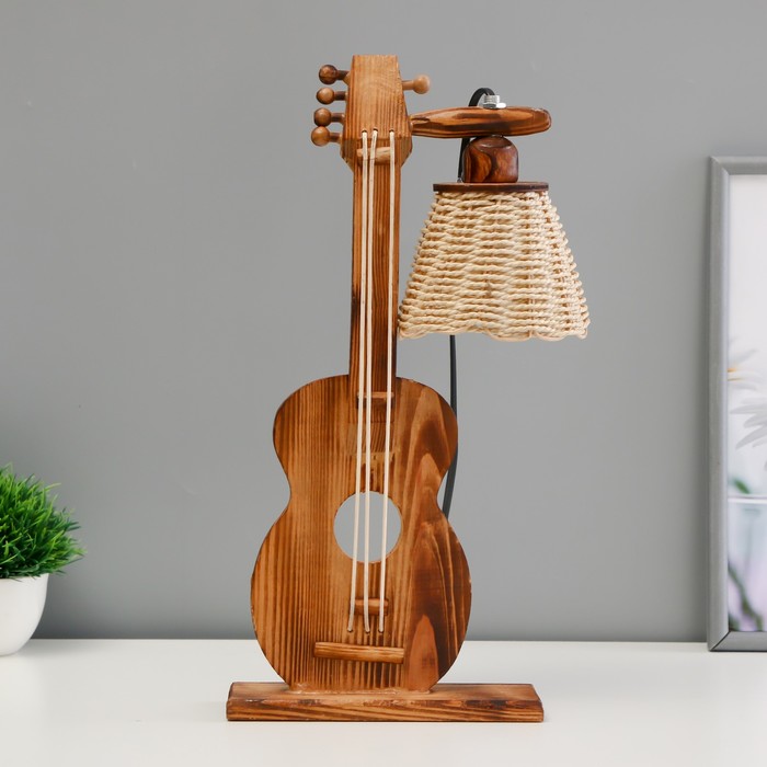 

Настольная лампа RISALUX Гитара Е12 10х20х38 см