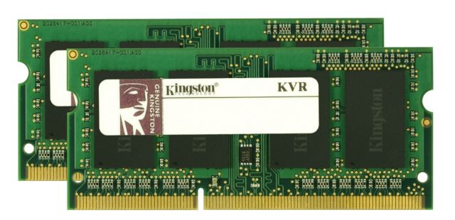 

Оперативная память Kingston (KVR13S9S8K2/8), DDR3 2x4Gb, 1333MHz