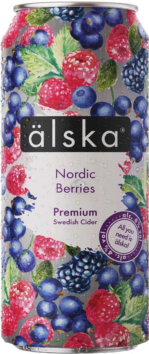 

Сидр Alska Nordic Berries ж/б 0,44 л, ТН-00005137