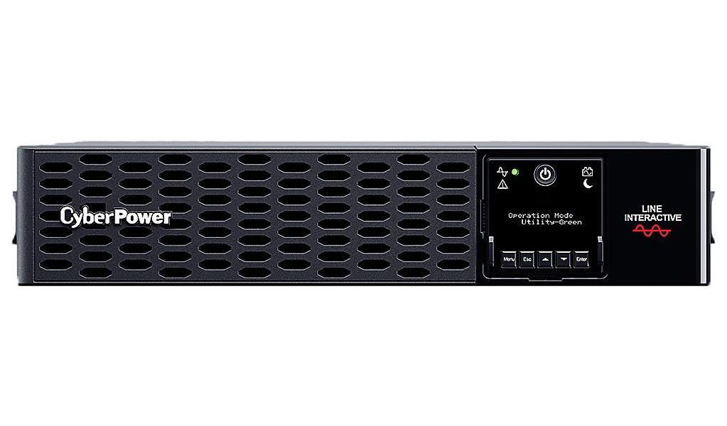 

CyberPower PR1000ERTXL2U NEW Line-Interactive1000VA/1000W USB/RS-232/EPO/Dry/SNMPslot (10