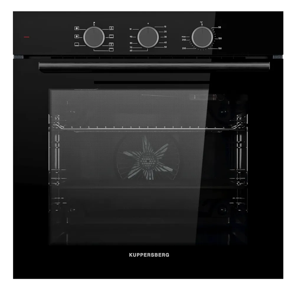 

Встраиваемый электрический духовой шкаф KUPPERSBERG HF 603 B черный, HF 603 B