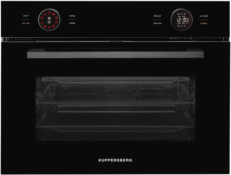 

Встраиваемый электрический духовой шкаф KUPPERSBERG KMW 612 черный, KMW 612