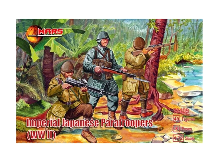 

72109MR Набор фигур Imperial Japanese Paratroopers 1/72